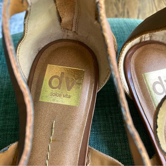 Dolce Vita Womens Fana Sandal Cognac size 8.5 sold at Anthropologie & Revolve! - Picture 4 of 11